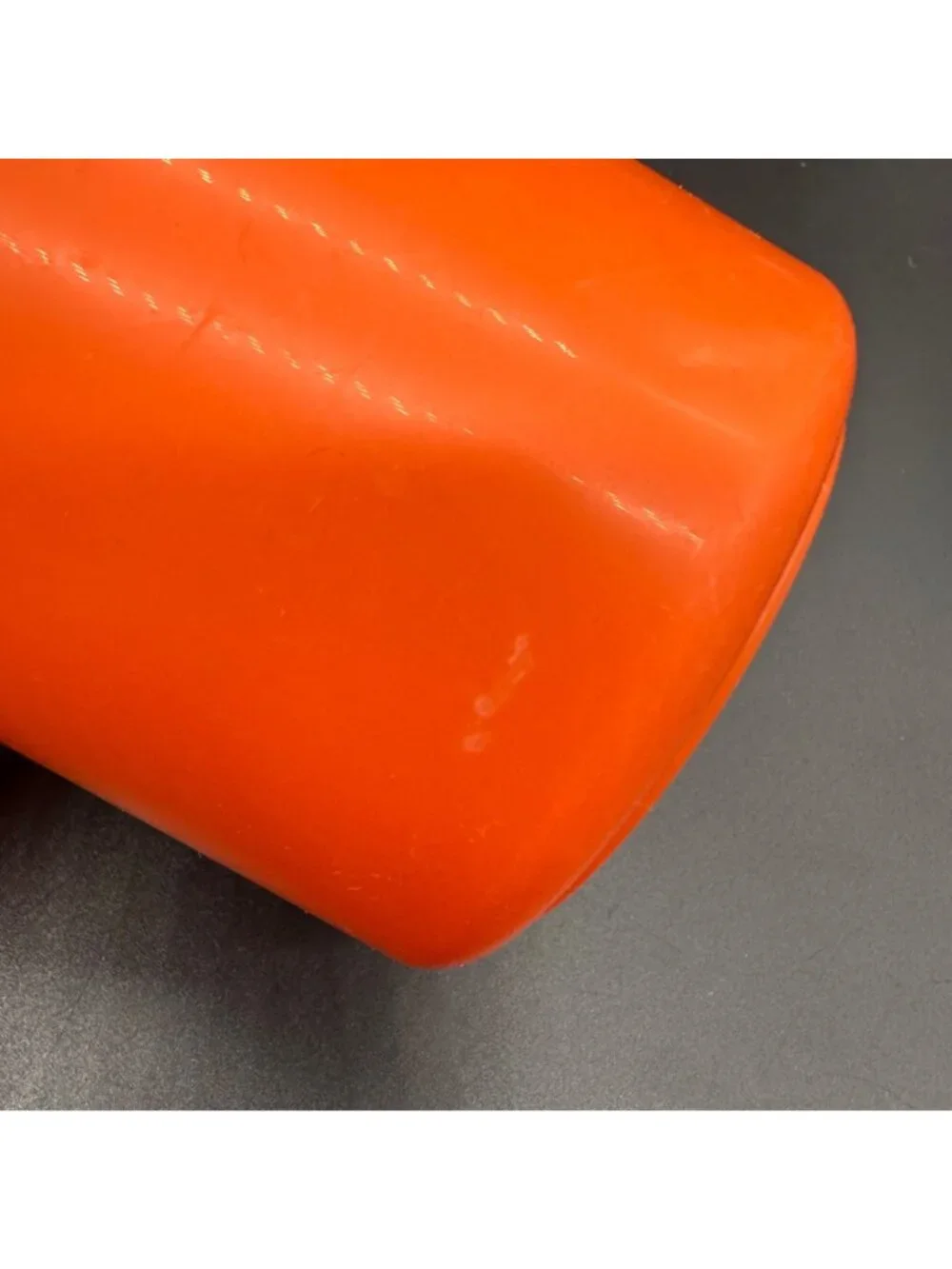 Vintage Tupperware Orange Measuring Cups Spoons Hanger Set 70s USA Retro Kitchen